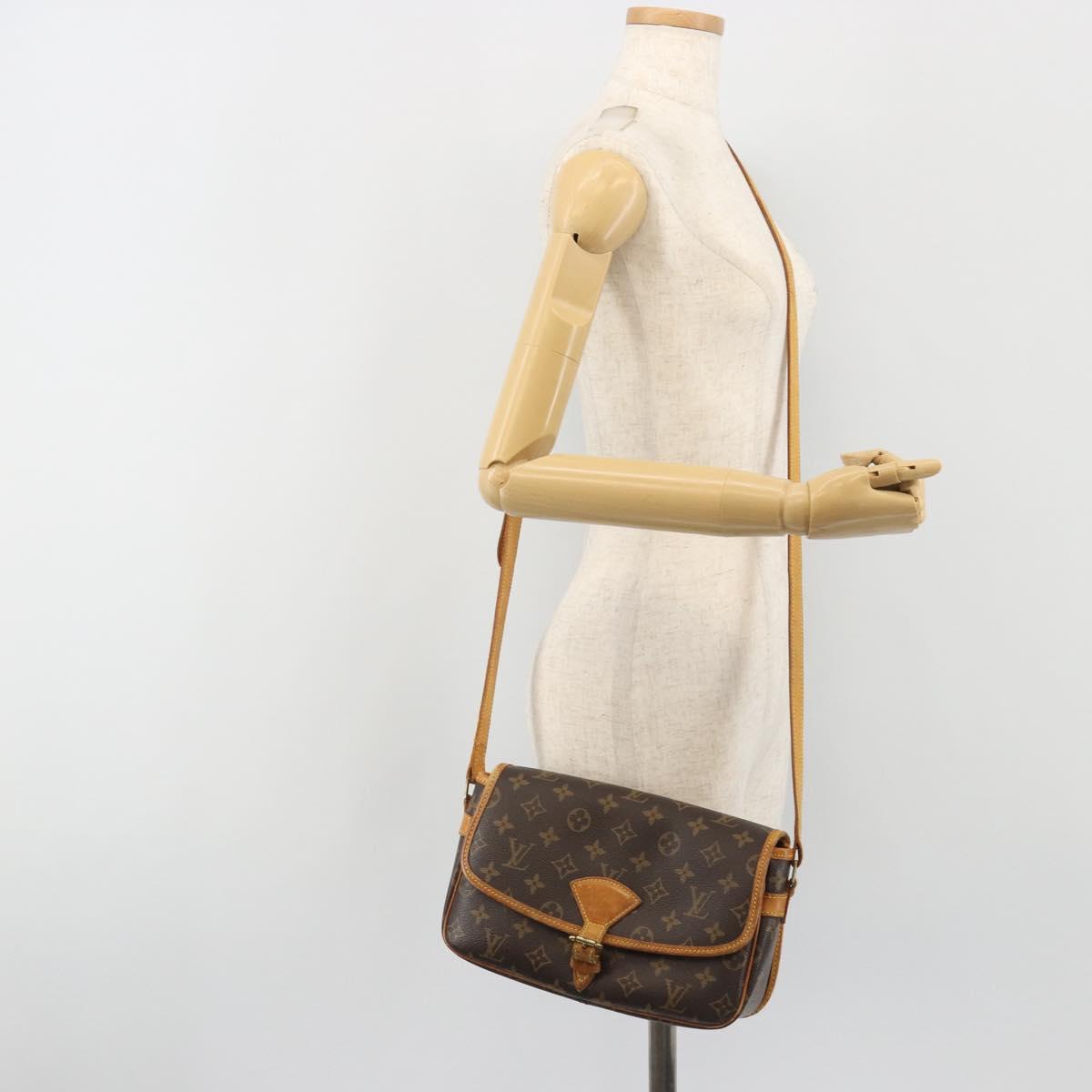 LOUIS VUITTON Monogram Sologne Shoulder Bag M42250 LV Auth ep15269