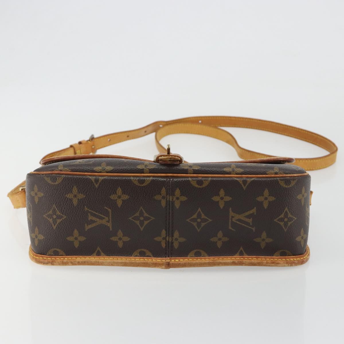 LOUIS VUITTON Monogram Sologne Shoulder Bag M42250 LV Auth ep15269
