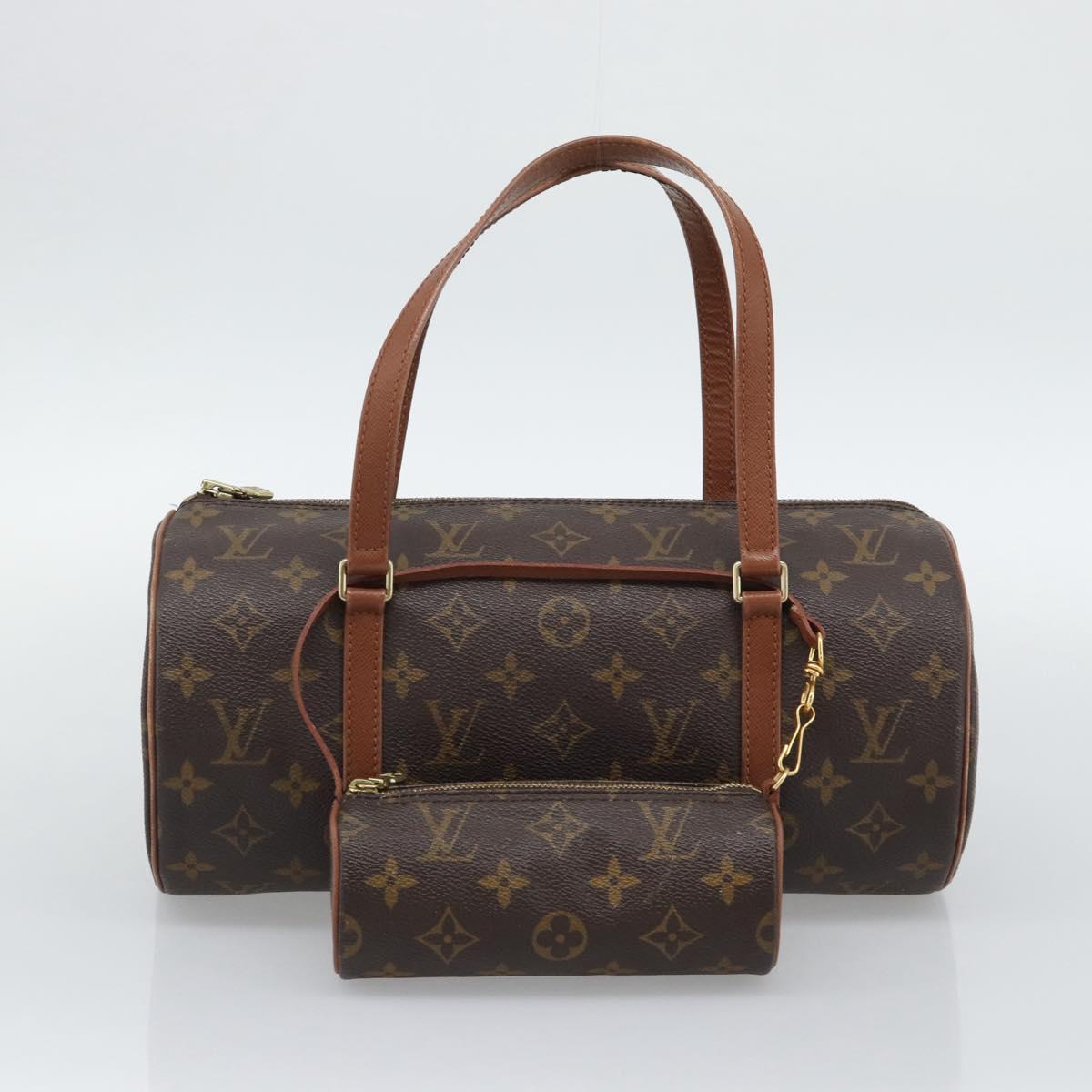 LOUIS VUITTON Monogram Papillon 30 Hand Bag M51365 LV Auth ep15275A
