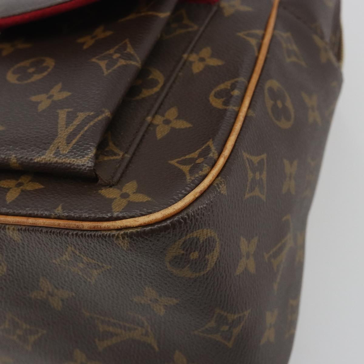 LOUIS VUITTON Monogram Exsantricite Hand Bag M51161 LV Auth ep15279