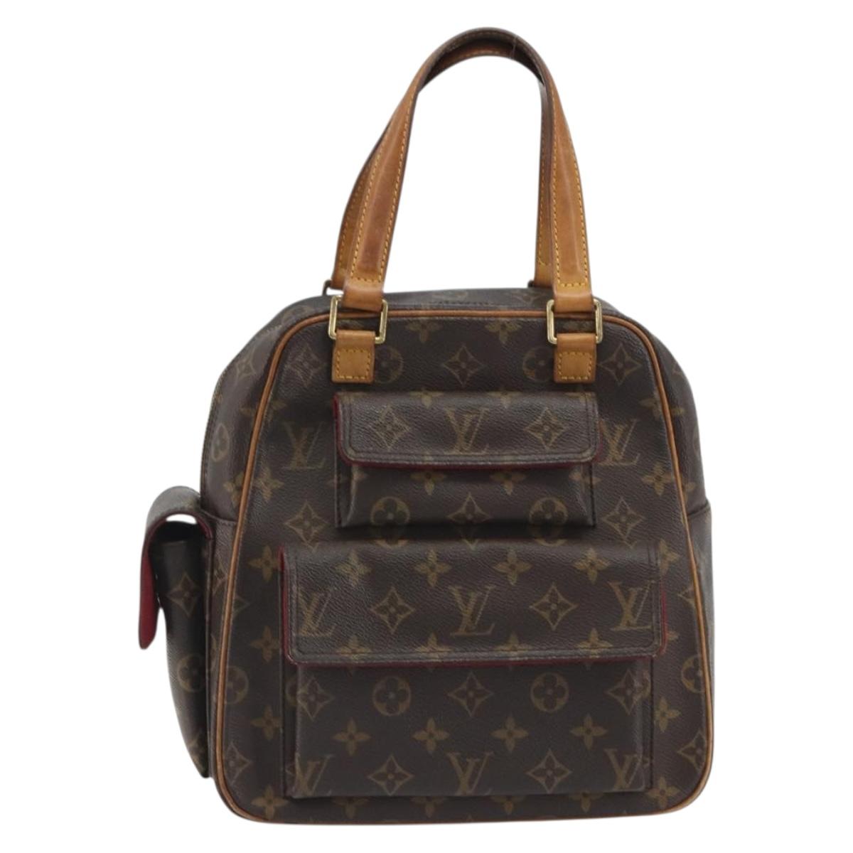 LOUIS VUITTON Monogram Exsantricite Hand Bag M51161 LV Auth ep15279