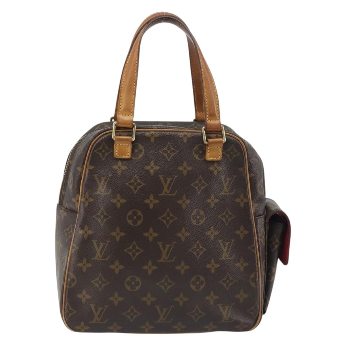 LOUIS VUITTON Monogram Exsantricite Hand Bag M51161 LV Auth ep15279