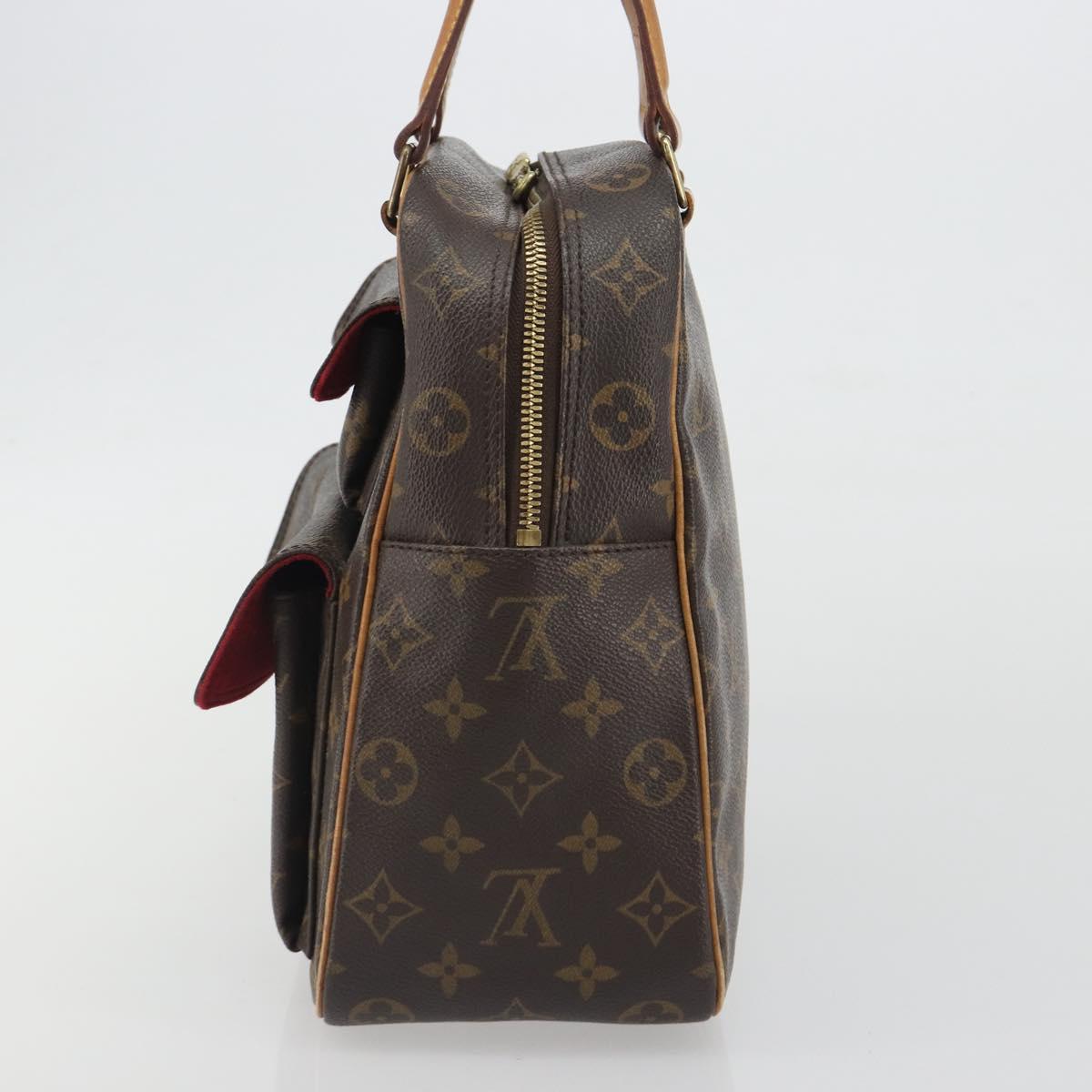LOUIS VUITTON Monogram Exsantricite Hand Bag M51161 LV Auth ep15279
