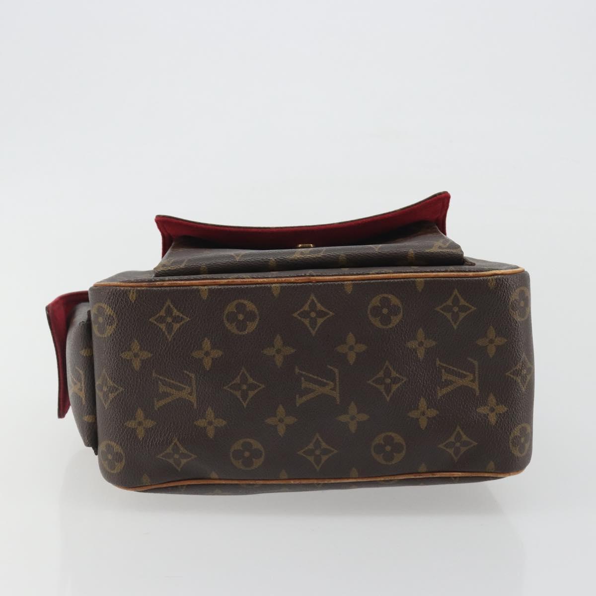 LOUIS VUITTON Monogram Exsantricite Hand Bag M51161 LV Auth ep15279