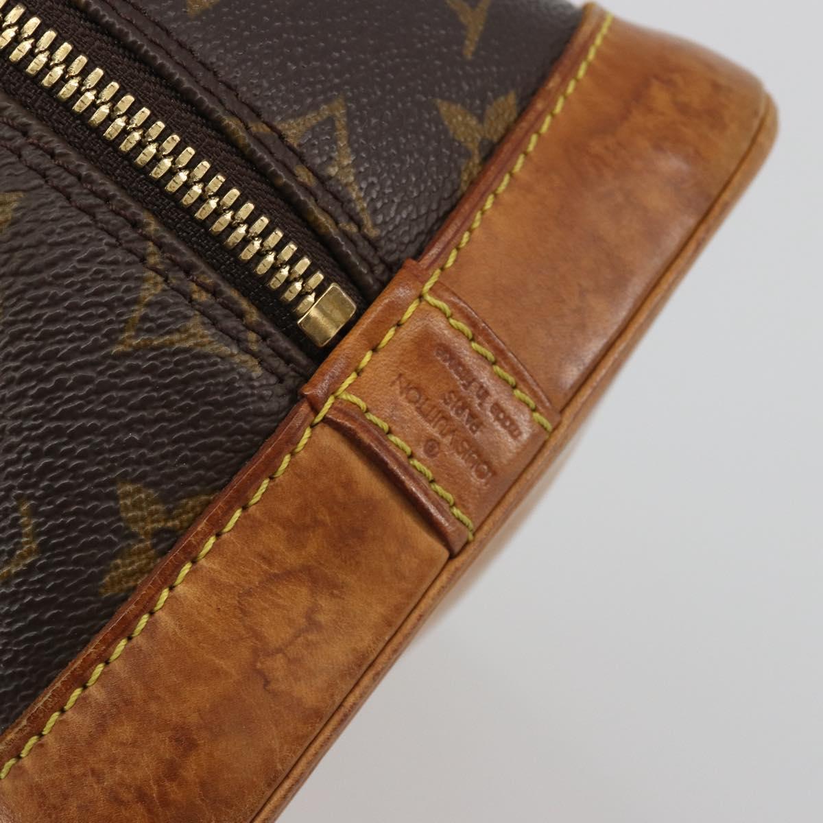 LOUIS VUITTON Monogram Alma Hand Bag M51130 LV Auth ep15280