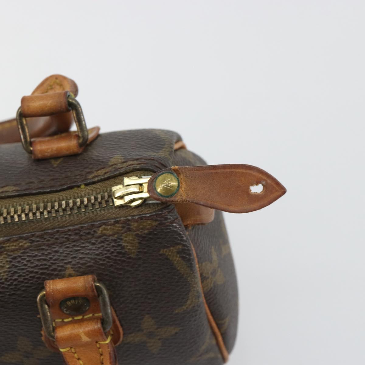 LOUIS VUITTON Monogram Mini Speedy Hand Bag M41534 LV Auth ep15281
