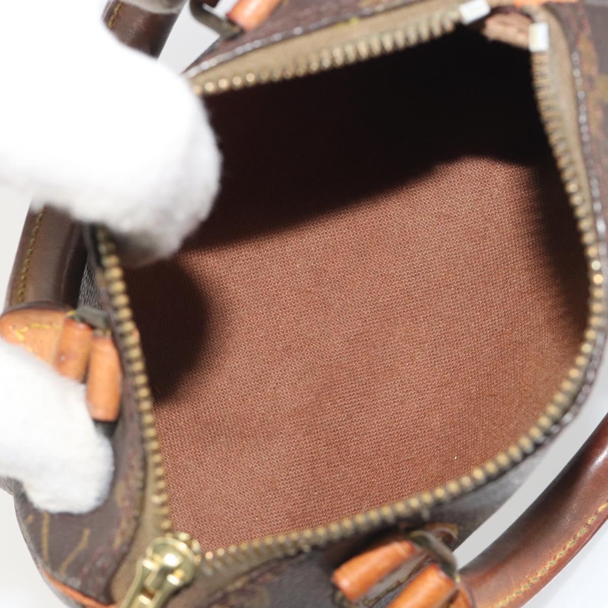 LOUIS VUITTON Monogram Mini Speedy Hand Bag M41534 LV Auth ep15281