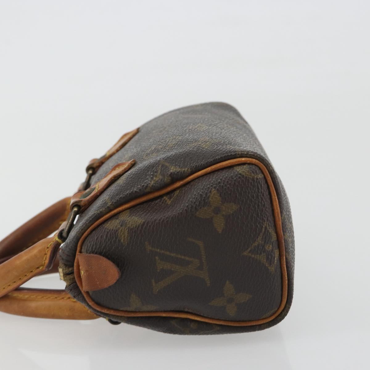 LOUIS VUITTON Monogram Mini Speedy Hand Bag M41534 LV Auth ep15281