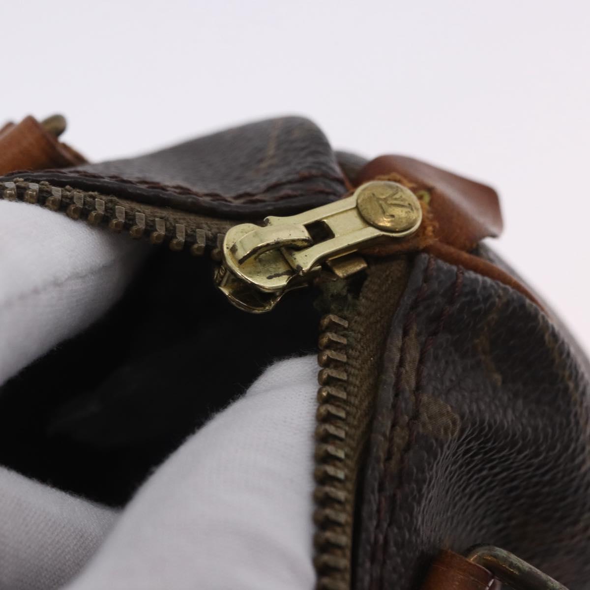 LOUIS VUITTON Monogram Mini Speedy Hand Bag M41534 LV Auth ep15281