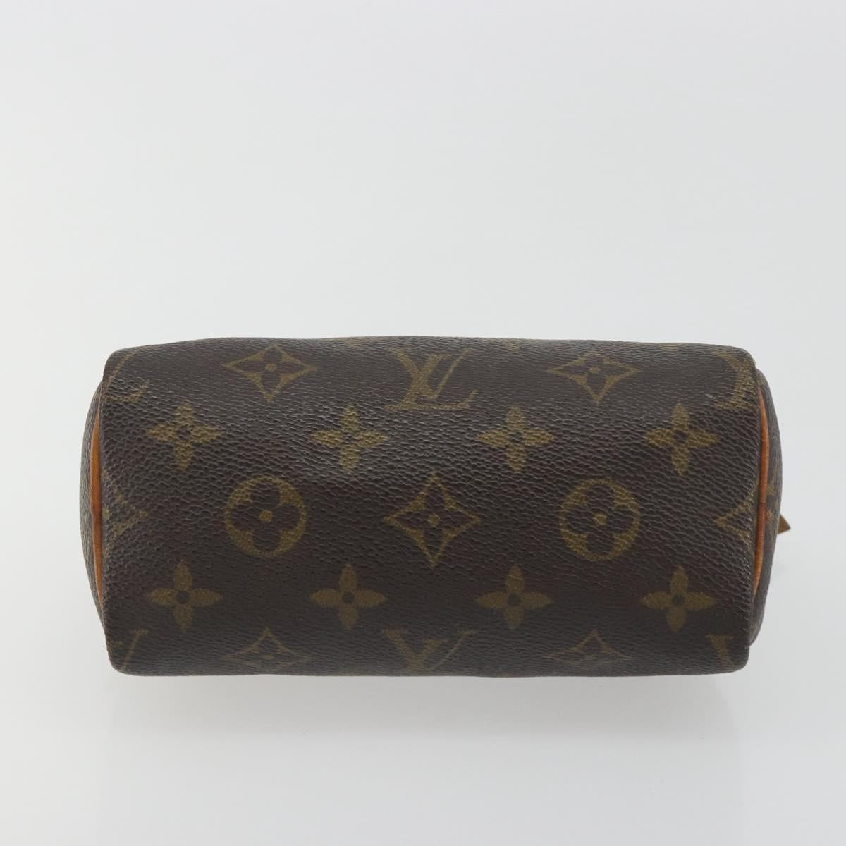 LOUIS VUITTON Monogram Mini Speedy Hand Bag M41534 LV Auth ep15281