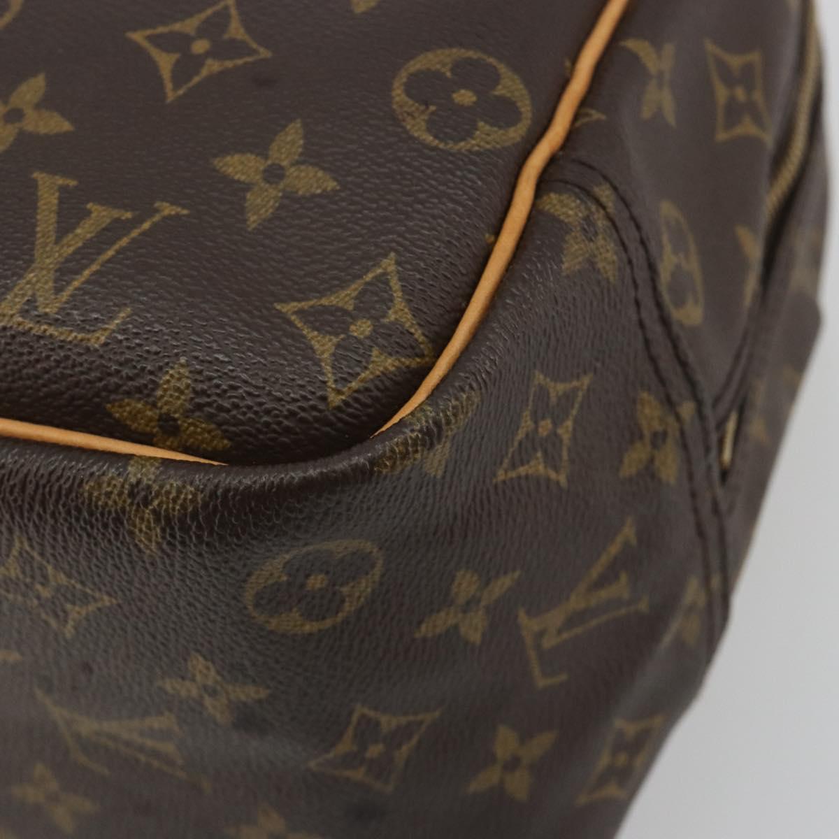LOUIS VUITTON Monogram Deauville Hand Bag M47270 LV Auth ep15282