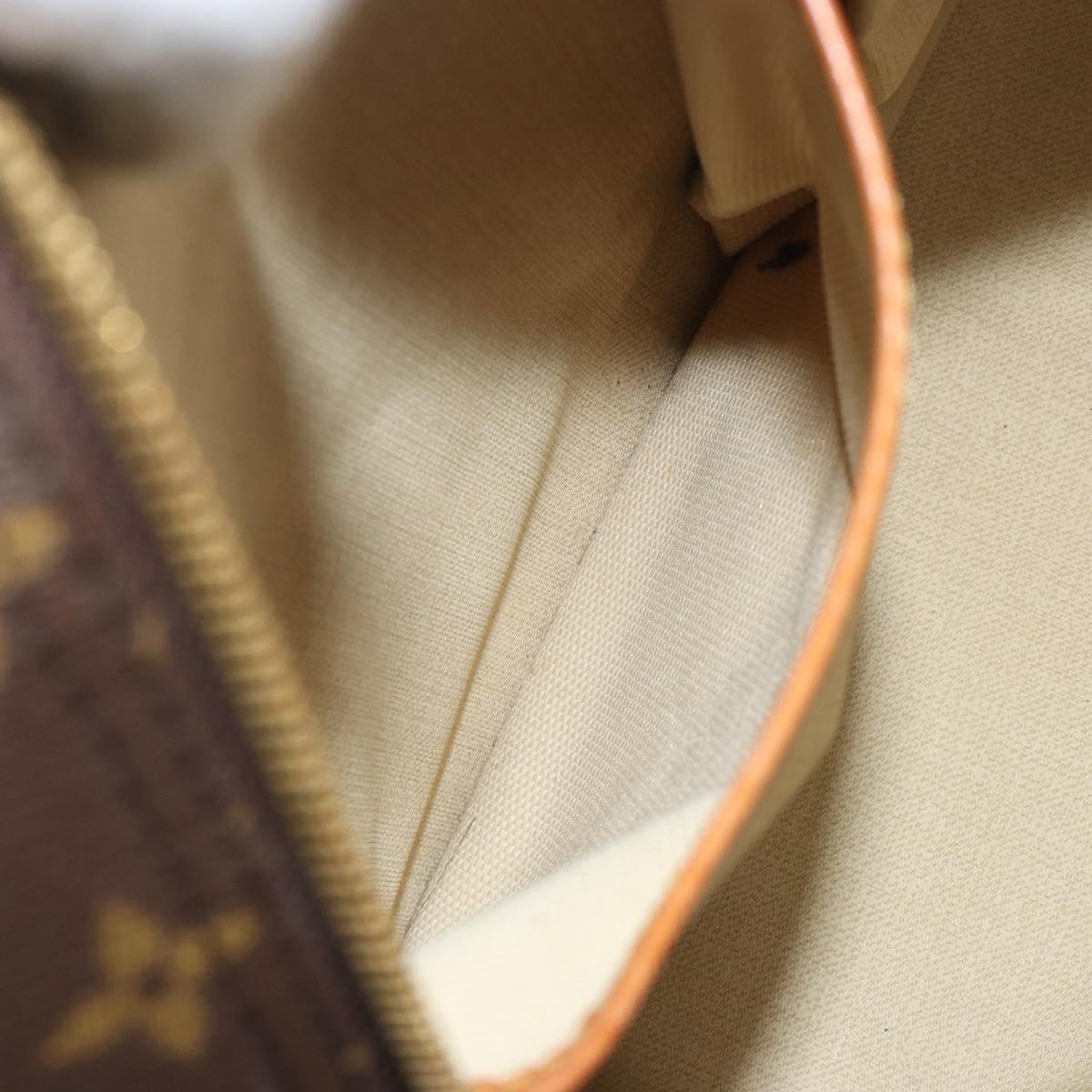 LOUIS VUITTON Monogram Deauville Hand Bag M47270 LV Auth ep15282