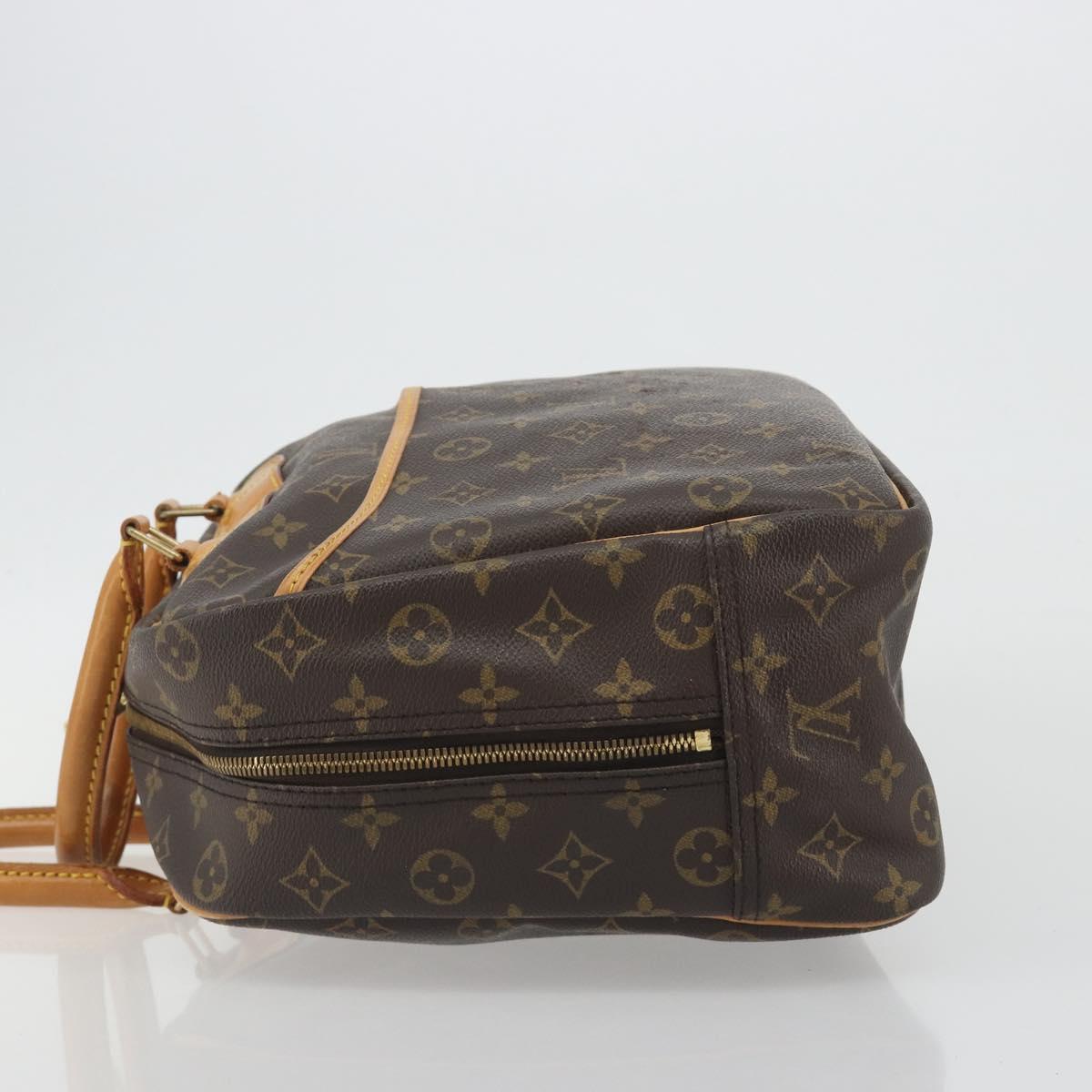 LOUIS VUITTON Monogram Deauville Hand Bag M47270 LV Auth ep15282