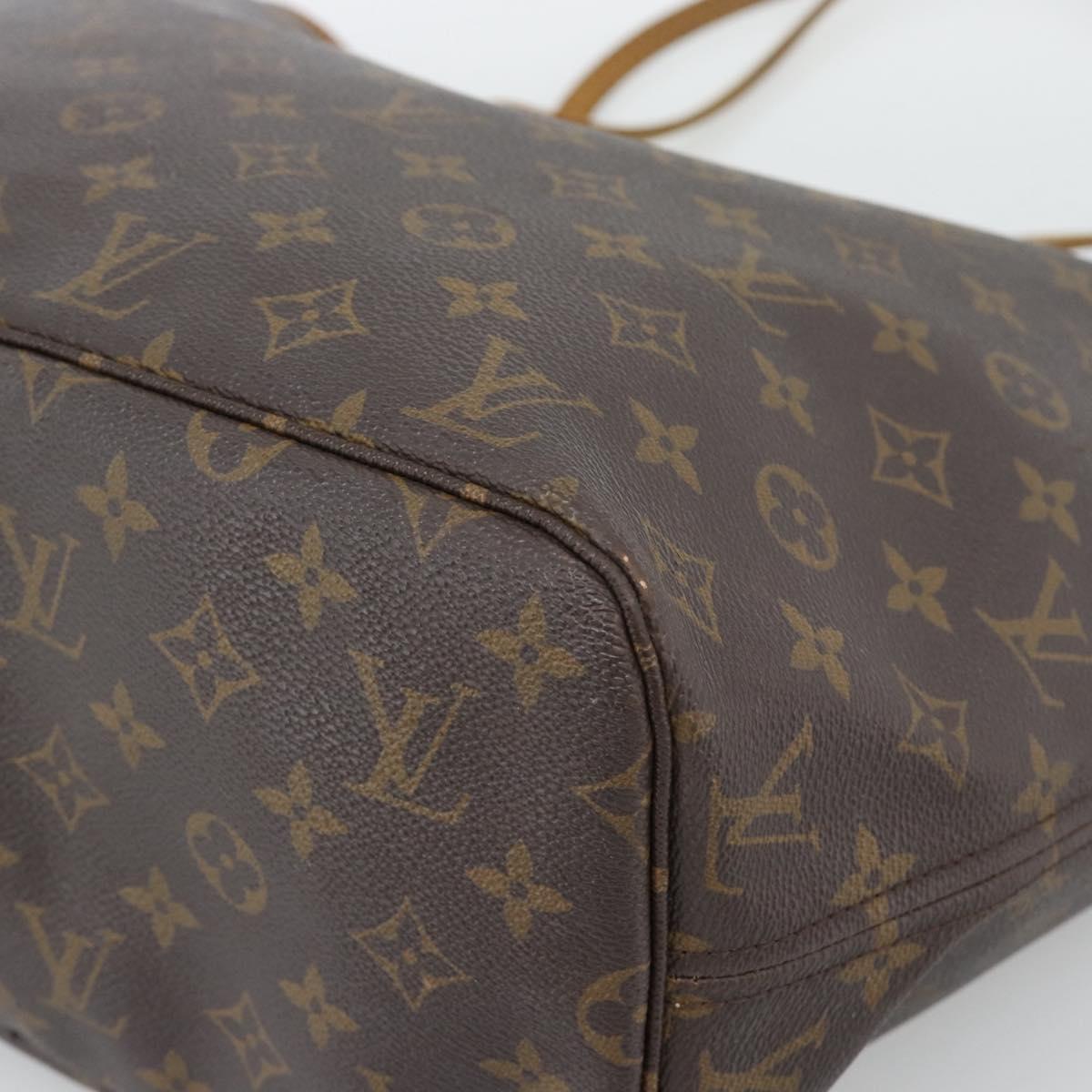 LOUIS VUITTON Monogram Neverfull MM Tote Bag M40156 LV Auth ep15285