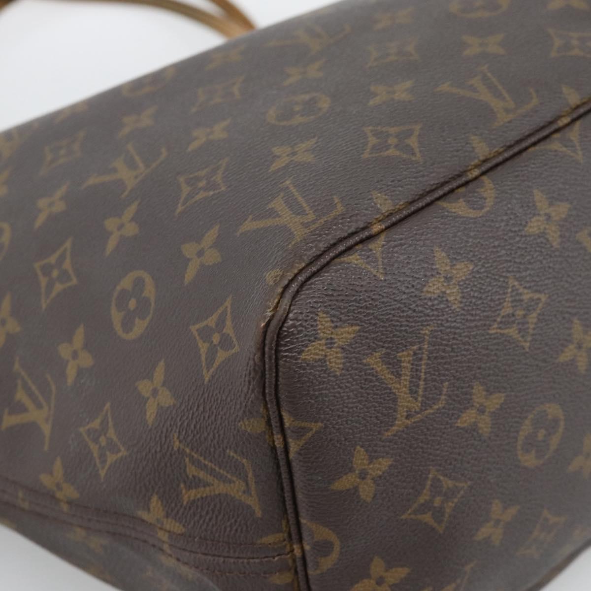 LOUIS VUITTON Monogram Neverfull MM Tote Bag M40156 LV Auth ep15285
