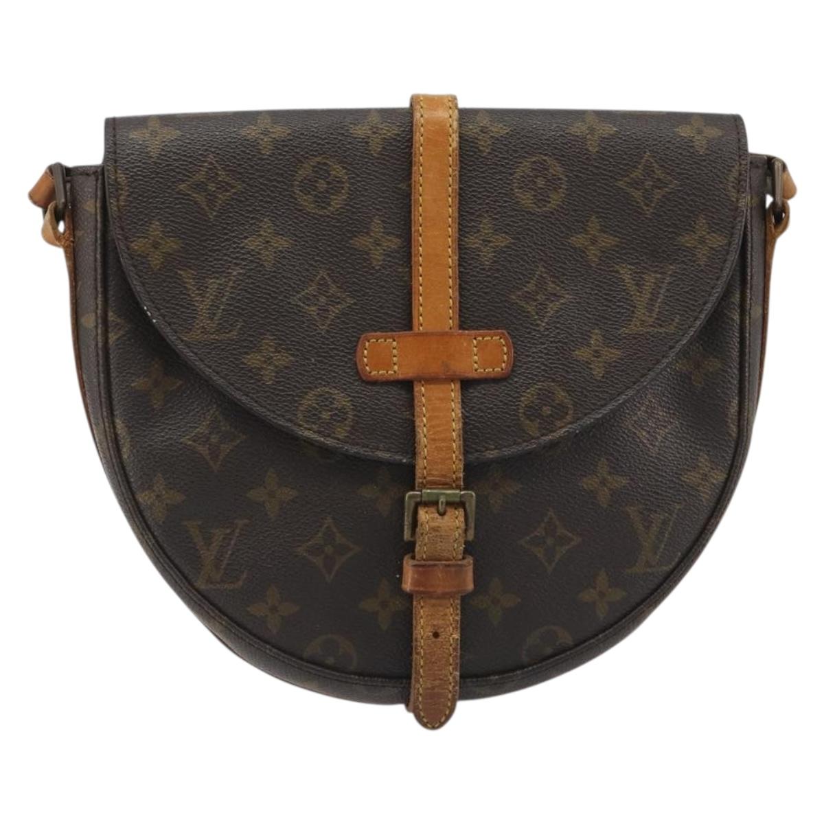 LOUIS VUITTON Monogram Chantilly MM Shoulder Bag M51233 LV Auth ep15287