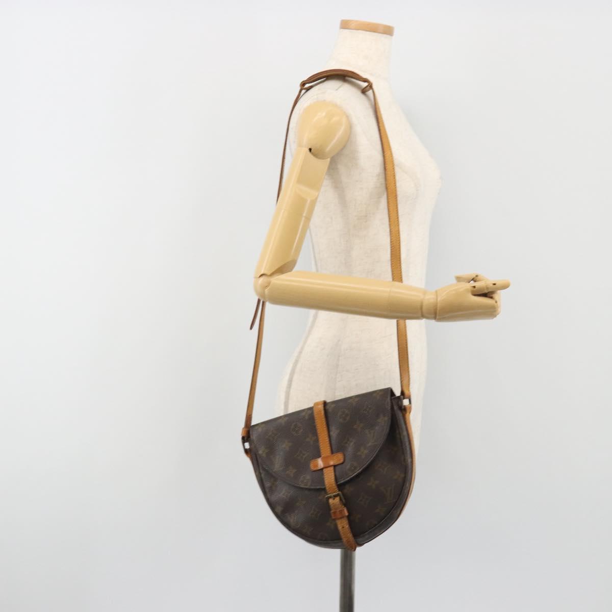 LOUIS VUITTON Monogram Chantilly MM Shoulder Bag M51233 LV Auth ep15287