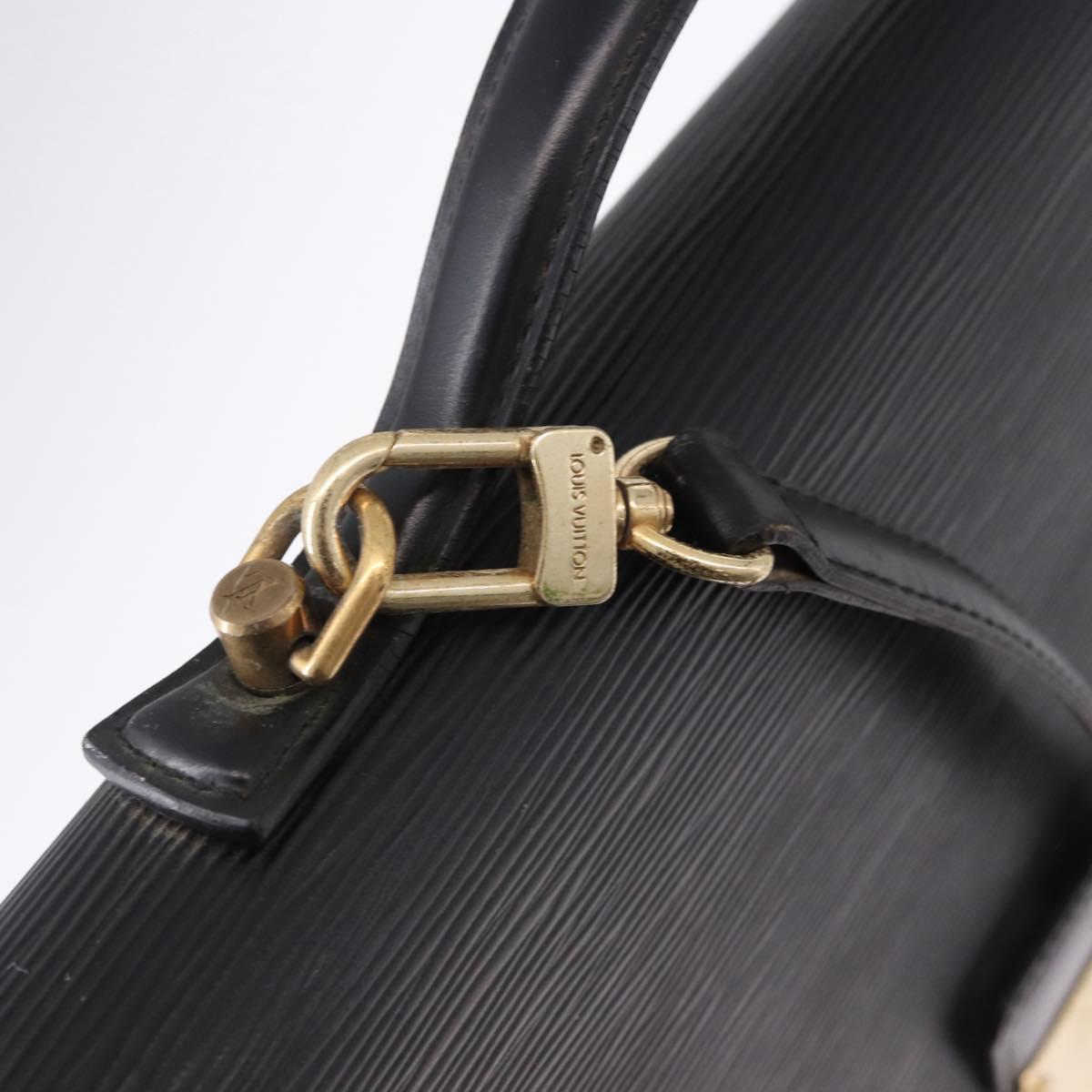 LOUIS VUITTON Epi Porte Documents Bandouliere Bag Black M54462 LV Auth ep15289A