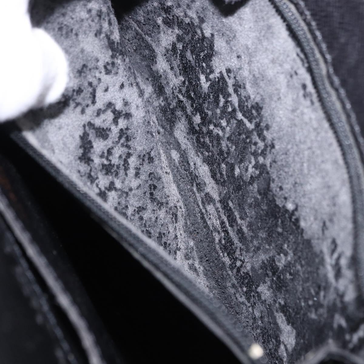 LOUIS VUITTON Epi Porte Documents Bandouliere Bag Black M54462 LV Auth ep15289A