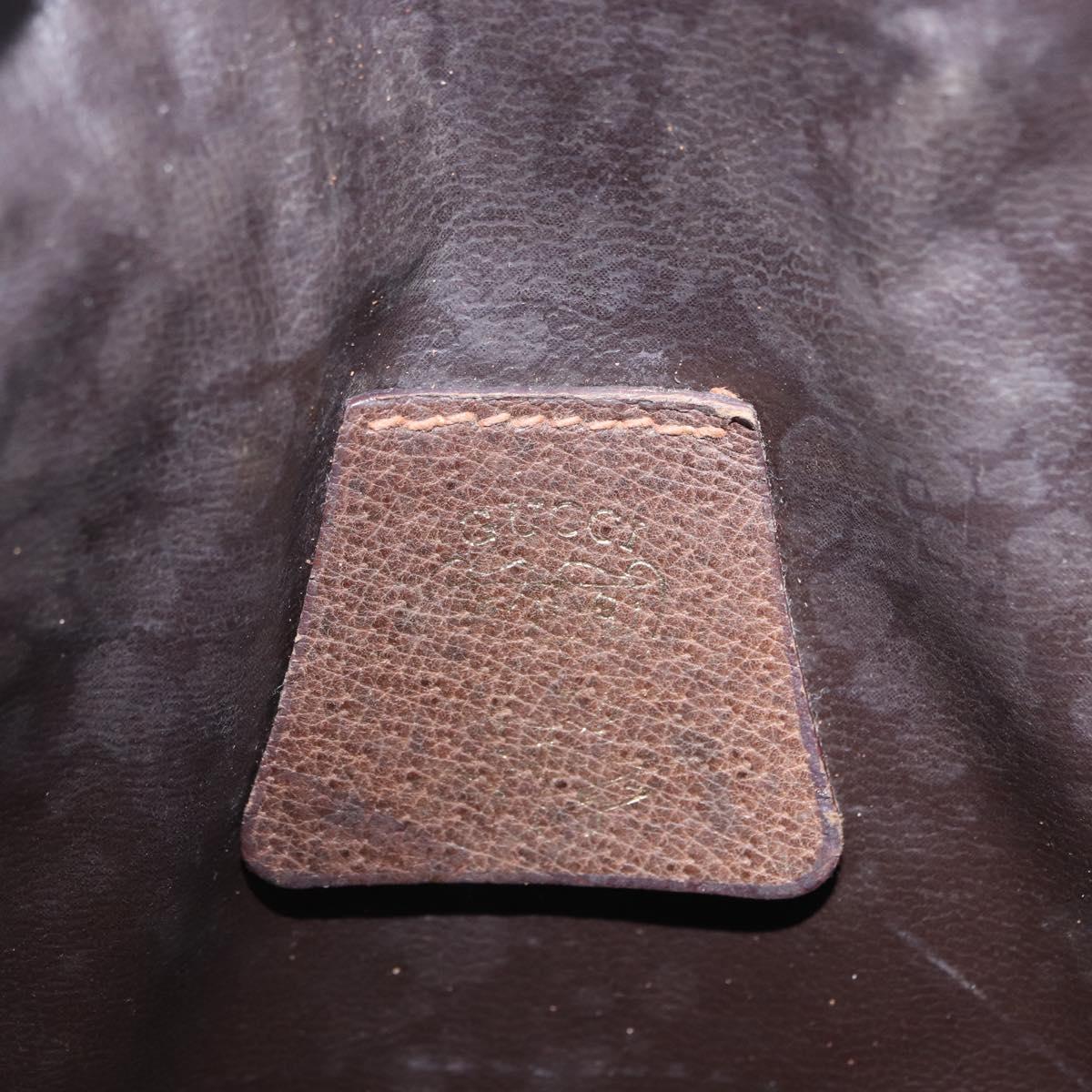 GUCCI GG Supreme Shoulder Bag PVC Leather Beige Gold 001 18 126 Auth ep15293