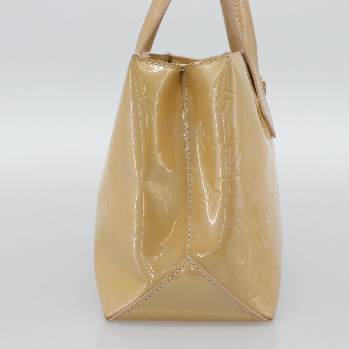 LOUIS VUITTON Monogram Vernis Wilshire PM Bag Broncorail M91452 LV Auth ep15299