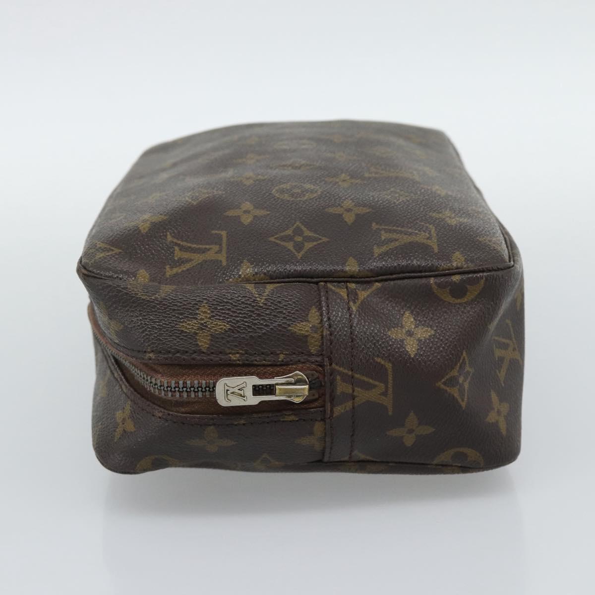 LOUIS VUITTON Monogram Trousse Toilette 28 Clutch Bag M47522 LV Auth ep15304