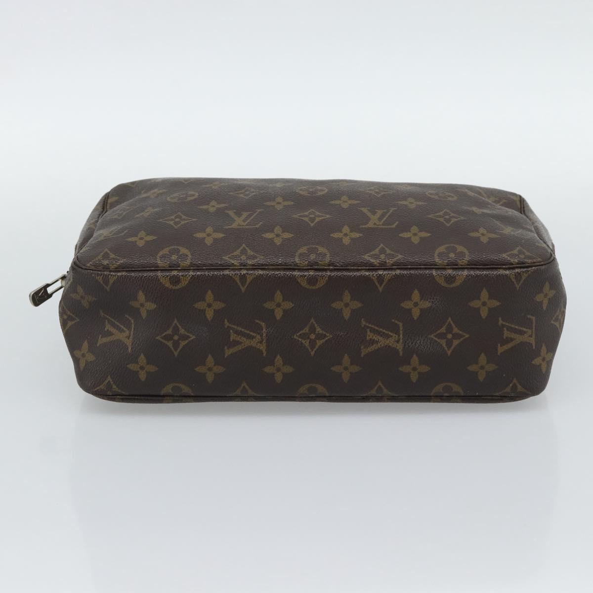 LOUIS VUITTON Monogram Trousse Toilette 28 Clutch Bag M47522 LV Auth ep15304