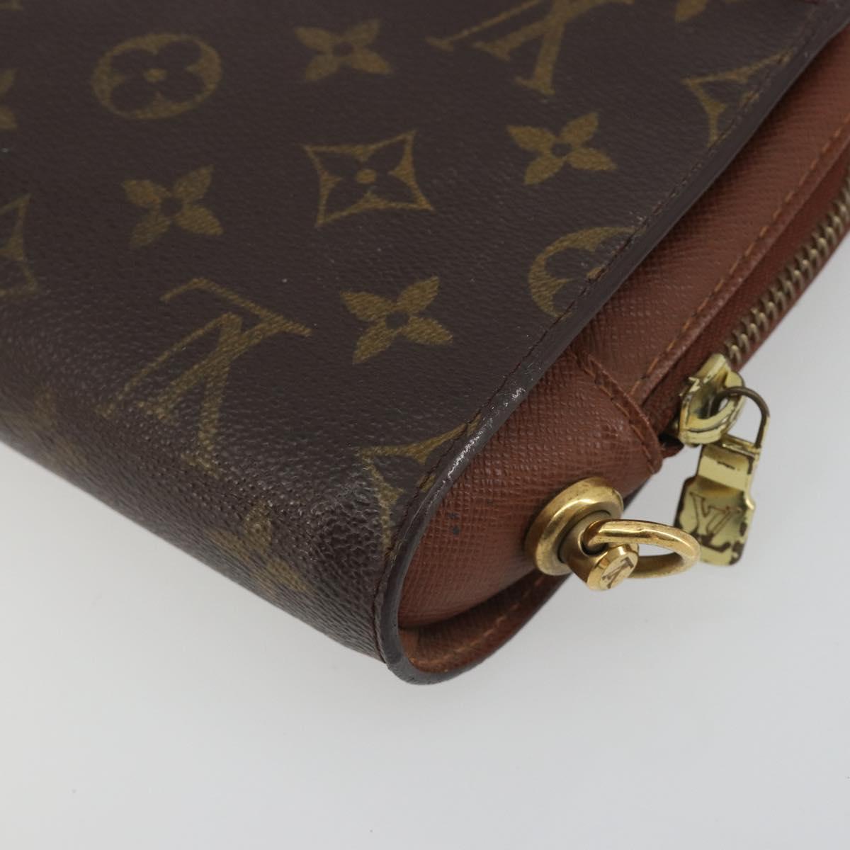 LOUIS VUITTON Monogram Orsay Clutch Bag M51790 LV Auth ep15310