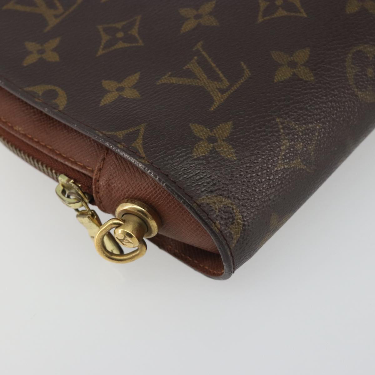 LOUIS VUITTON Monogram Orsay Clutch Bag M51790 LV Auth ep15310