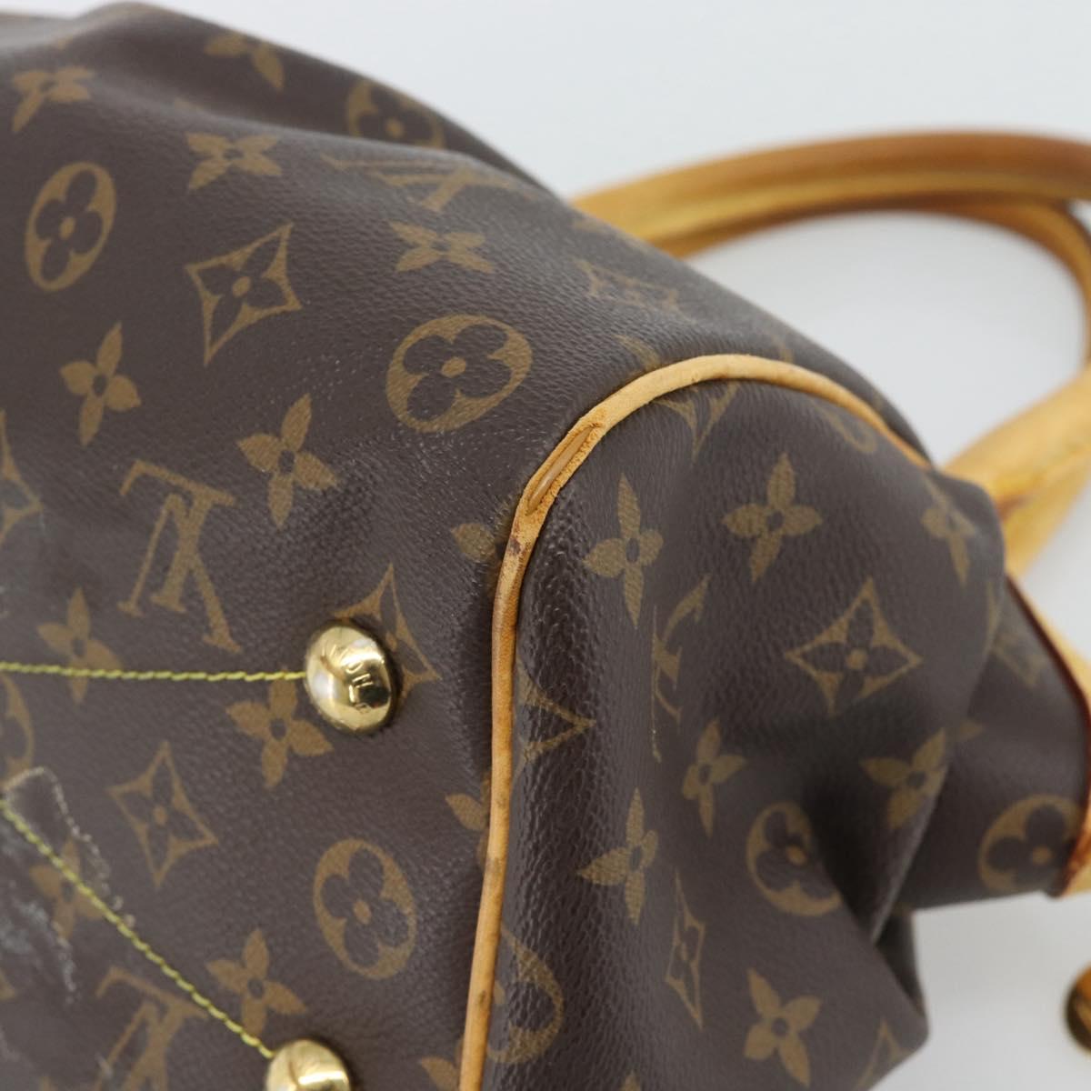 LOUIS VUITTON Monogram Tivoli PM Hand Bag M40143 LV Auth ep15312