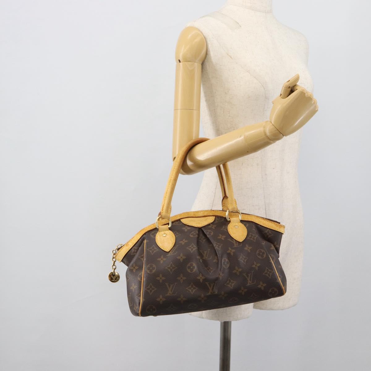 LOUIS VUITTON Monogram Tivoli PM Hand Bag M40143 LV Auth ep15312