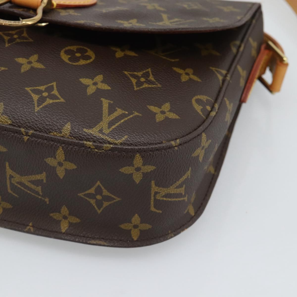 LOUIS VUITTON Monogram Saint Cloud GM Shoulder Bag M51242 LV Auth ep15315A