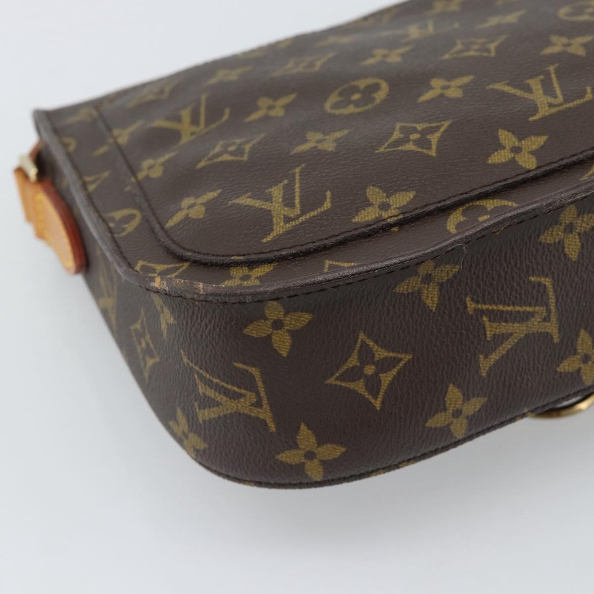 LOUIS VUITTON Monogram Saint Cloud GM Shoulder Bag M51242 LV Auth ep15315A