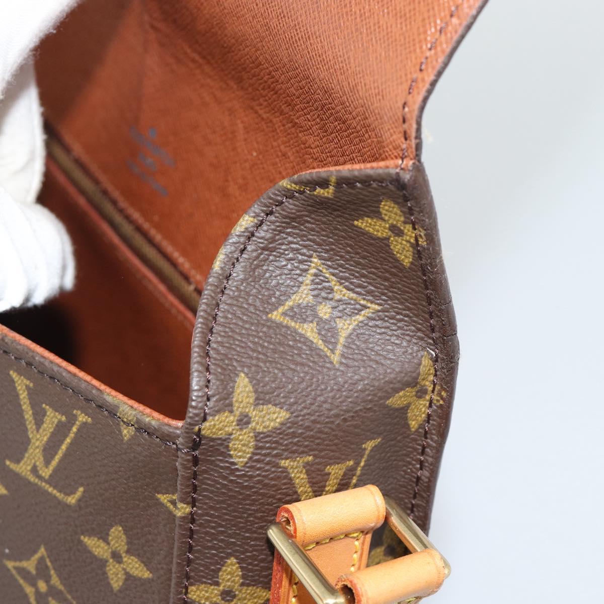 LOUIS VUITTON Monogram Saint Cloud GM Shoulder Bag M51242 LV Auth ep15315A