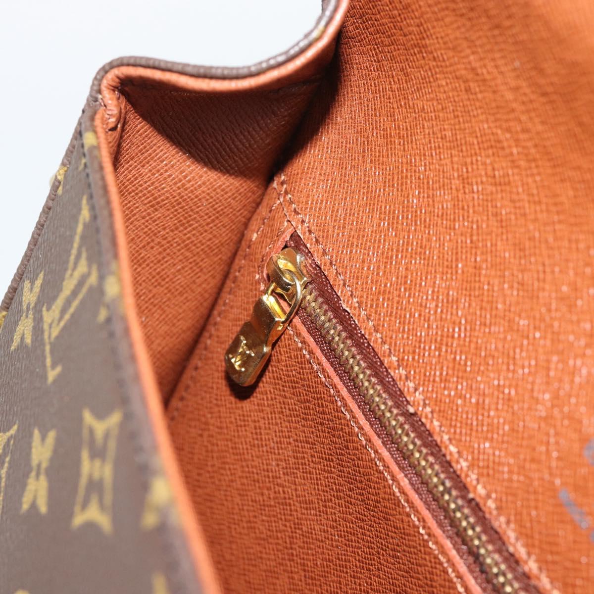 LOUIS VUITTON Monogram Saint Cloud GM Shoulder Bag M51242 LV Auth ep15315A