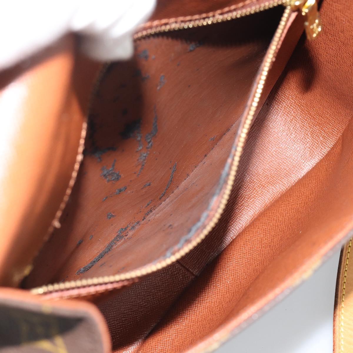 LOUIS VUITTON Monogram Saint Cloud GM Shoulder Bag M51242 LV Auth ep15315A