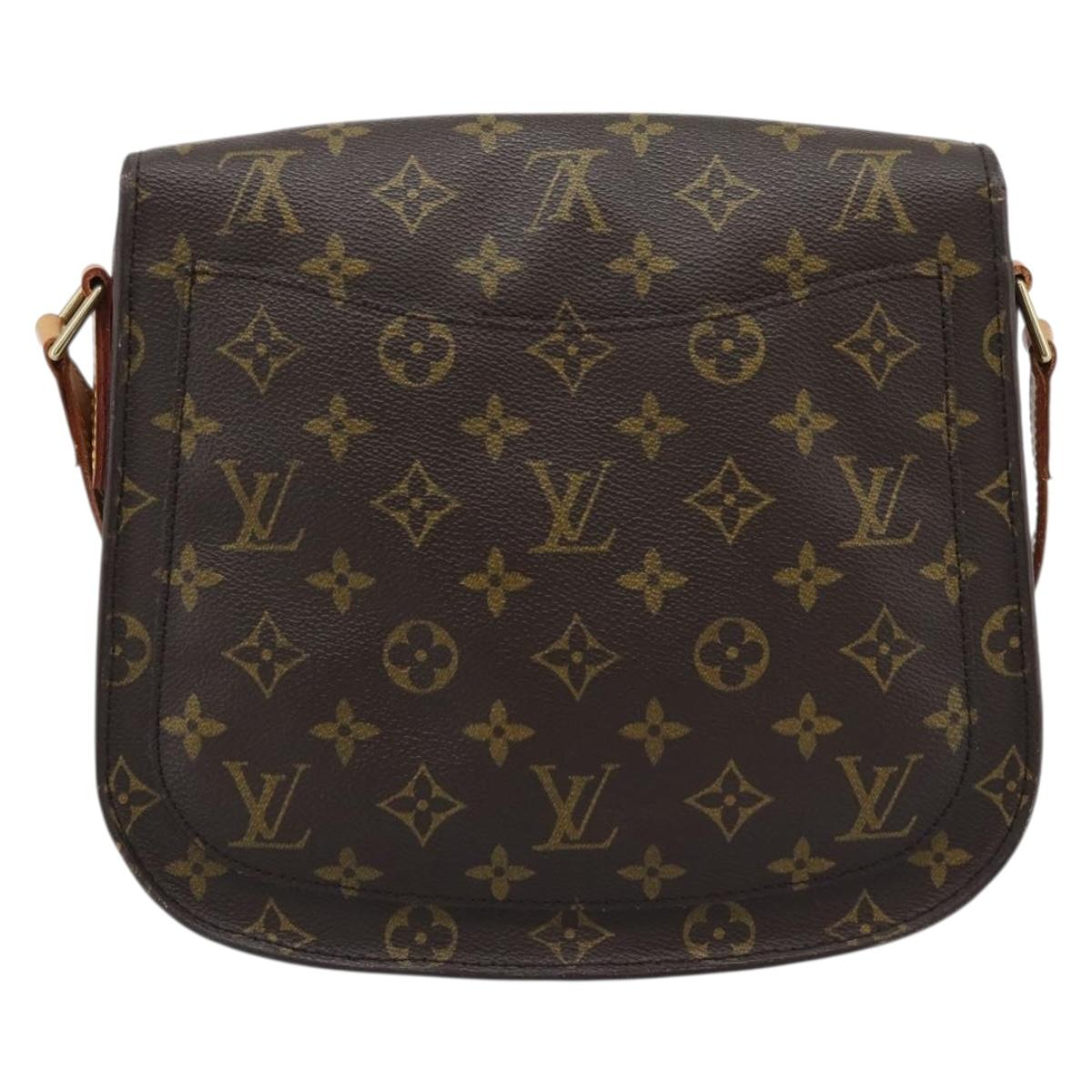 LOUIS VUITTON Monogram Saint Cloud GM Shoulder Bag M51242 LV Auth ep15315A