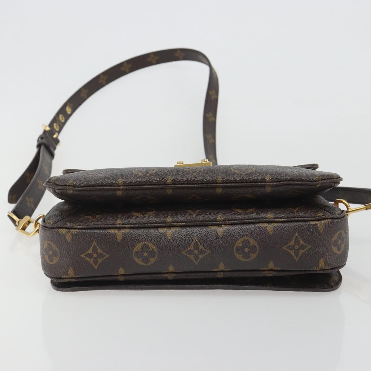LOUIS VUITTON Monogram Pochette Metis MM Hand Bag 2way M44875 LV Auth ep15324