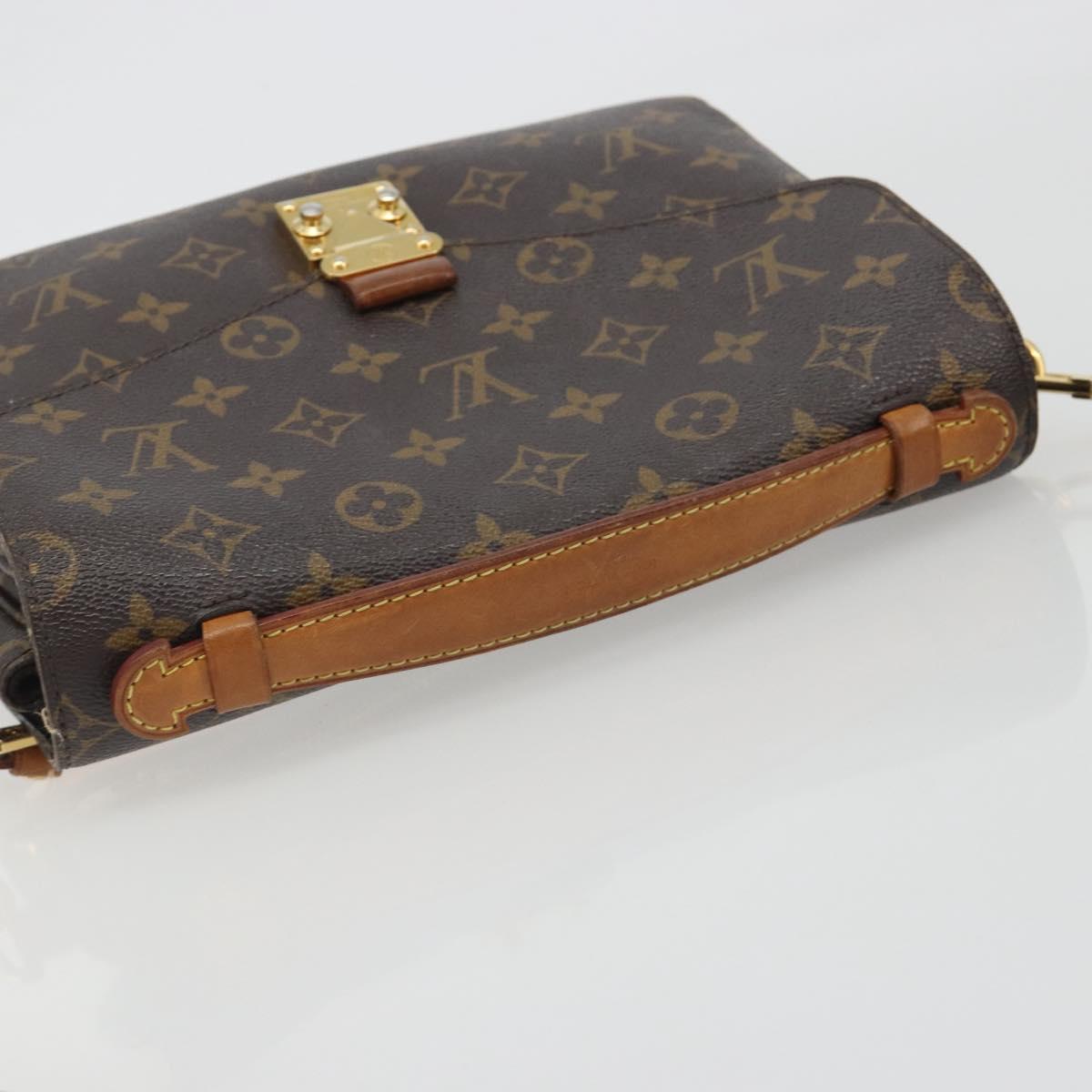 LOUIS VUITTON Monogram Pochette Metis MM Hand Bag 2way M44875 LV Auth ep15324