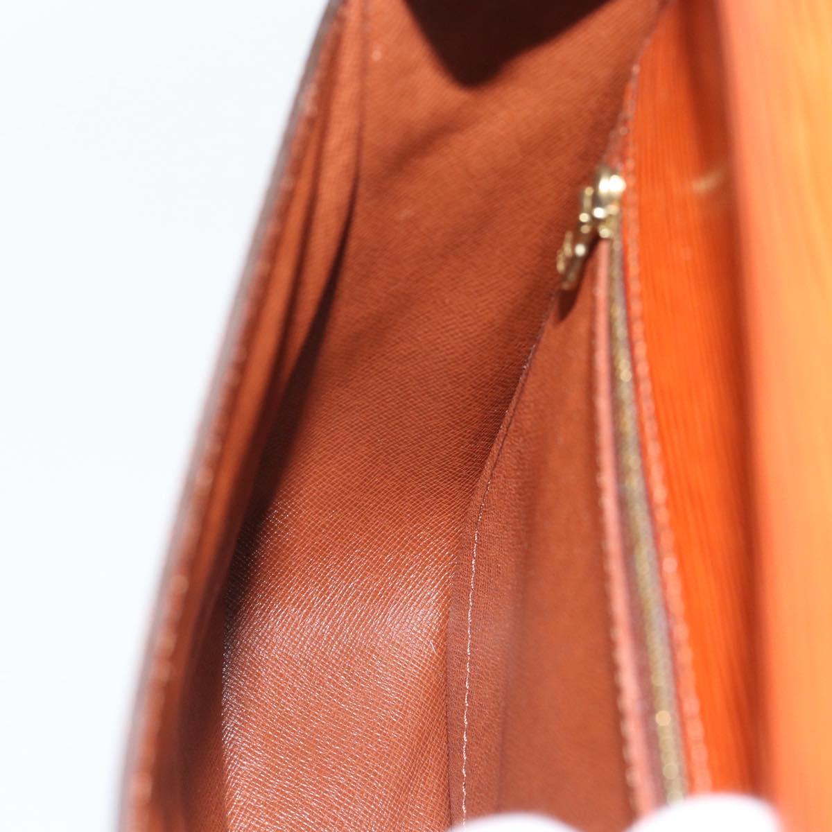 LOUIS VUITTON Epi Saint Cloud GM Shoulder Bag Brown M52193 LV Auth ep15325