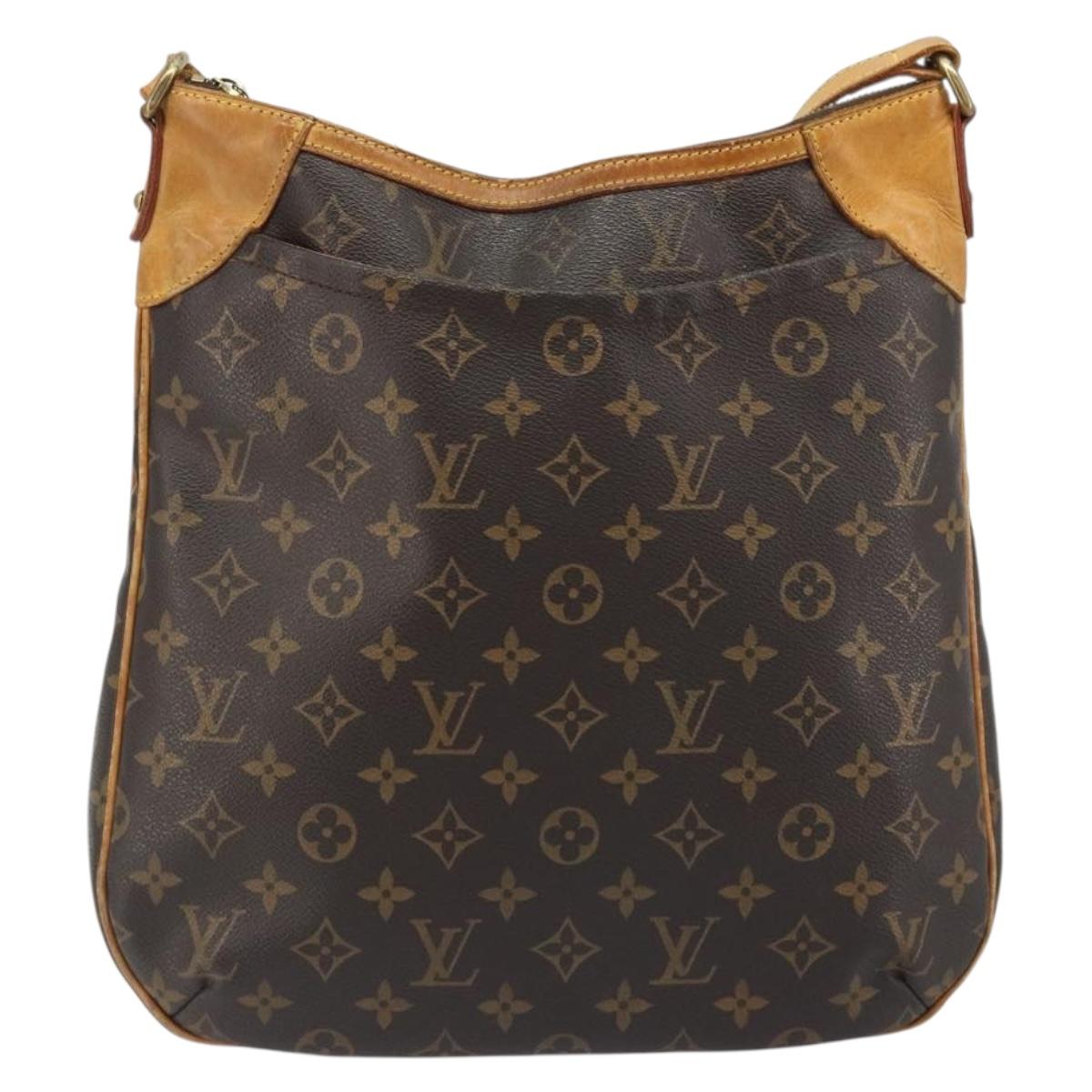 LOUIS VUITTON Monogram Odeon MM Shoulder Bag M56389 LV Auth ep15329