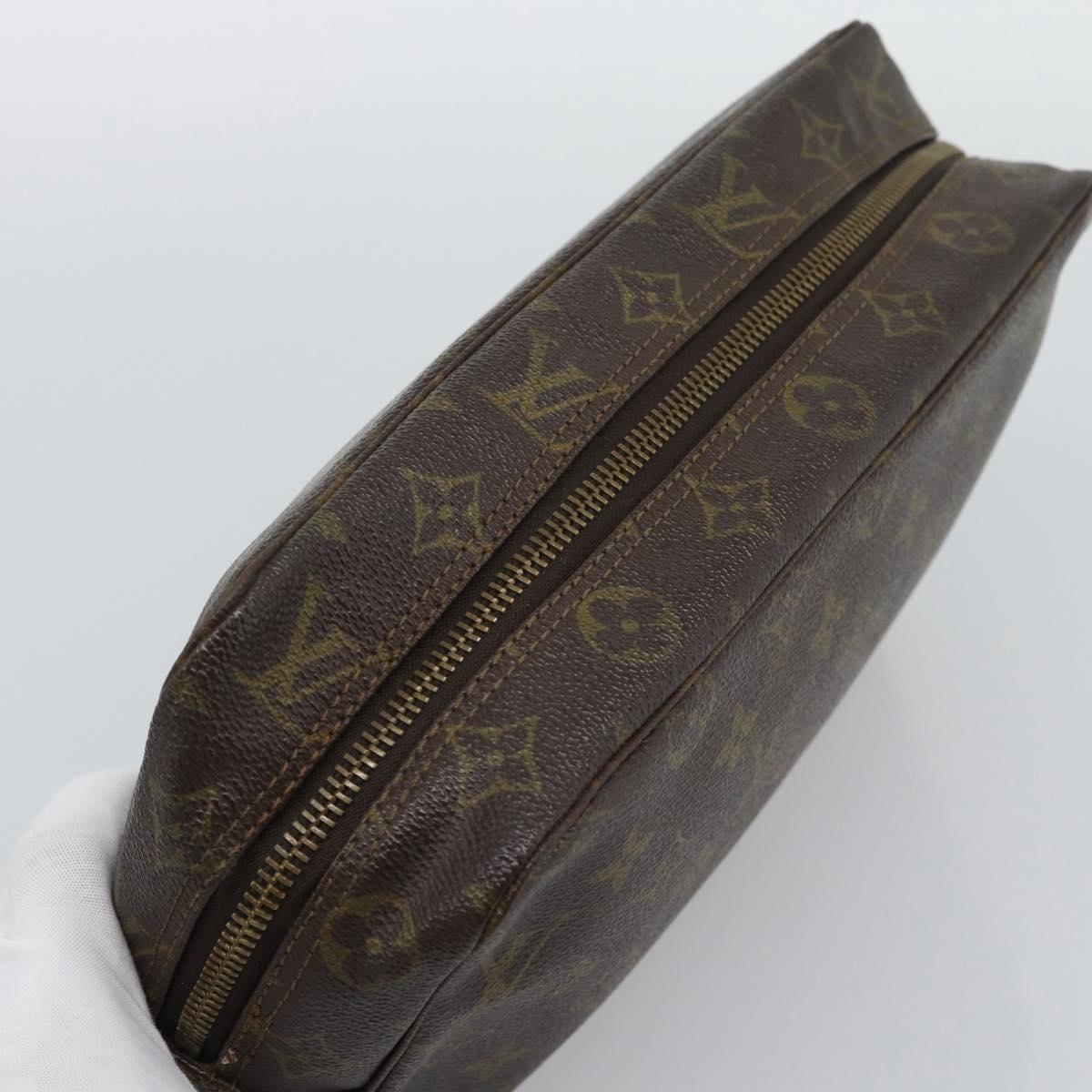 LOUIS VUITTON Monogram Trousse Toilette 28 Clutch Bag M47522 LV Auth ep15332