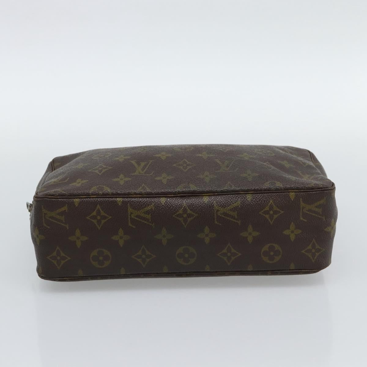 LOUIS VUITTON Monogram Trousse Toilette 28 Clutch Bag M47522 LV Auth ep15332