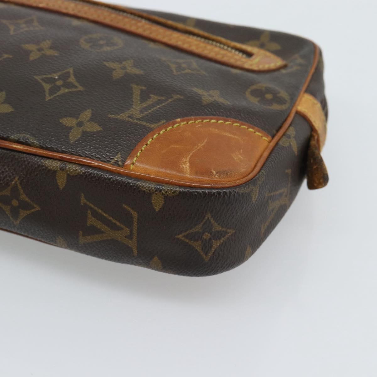 LOUIS VUITTON Monogram Marly Dragonne GM Clutch Bag M51825 LV Auth ep15334
