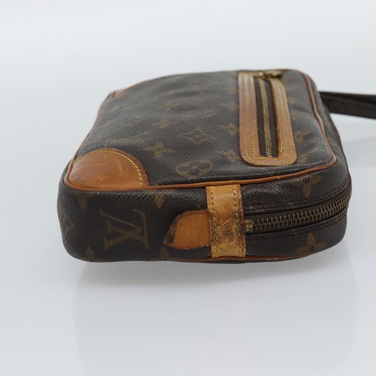 LOUIS VUITTON Monogram Marly Dragonne GM Clutch Bag M51825 LV Auth ep15334