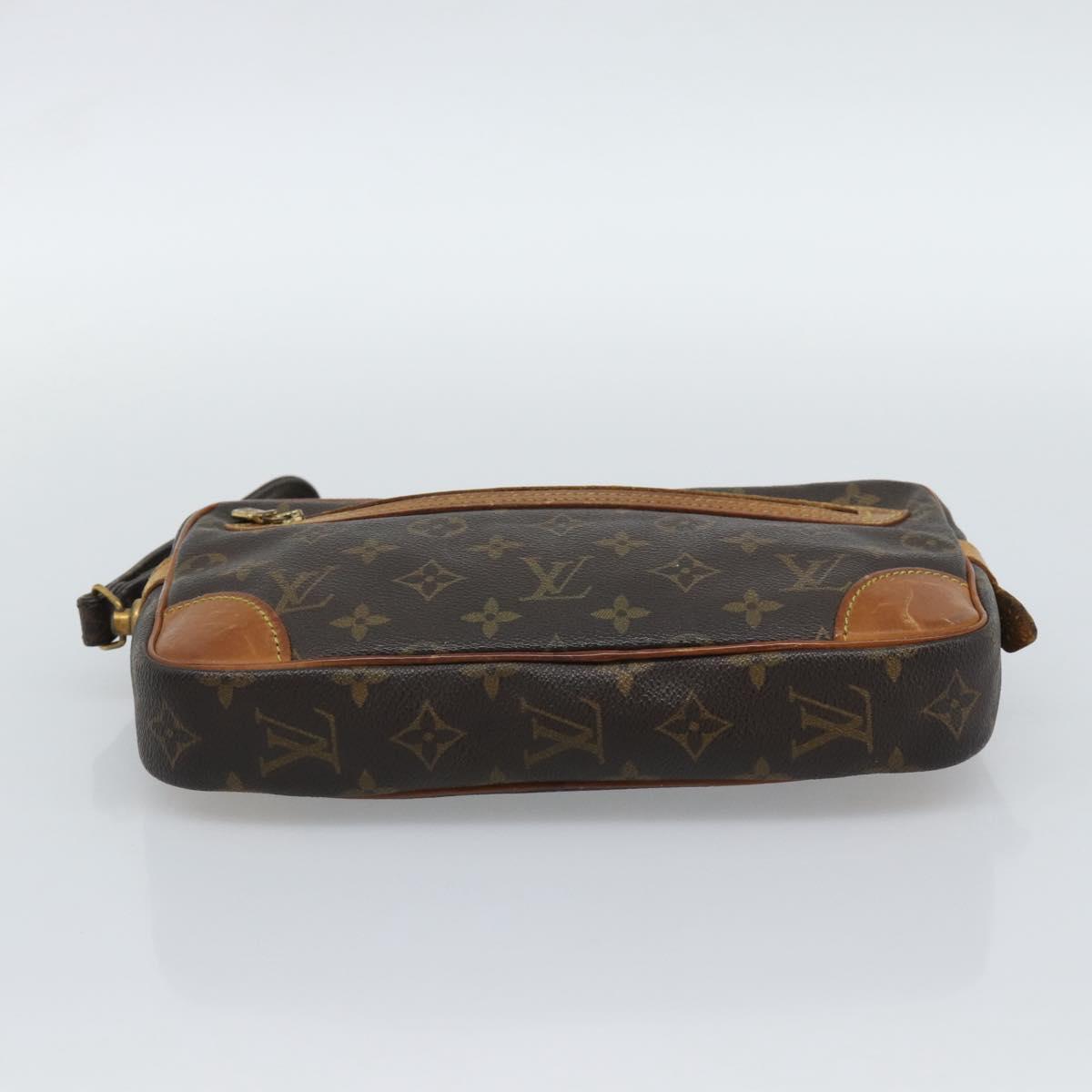 LOUIS VUITTON Monogram Marly Dragonne GM Clutch Bag M51825 LV Auth ep15334