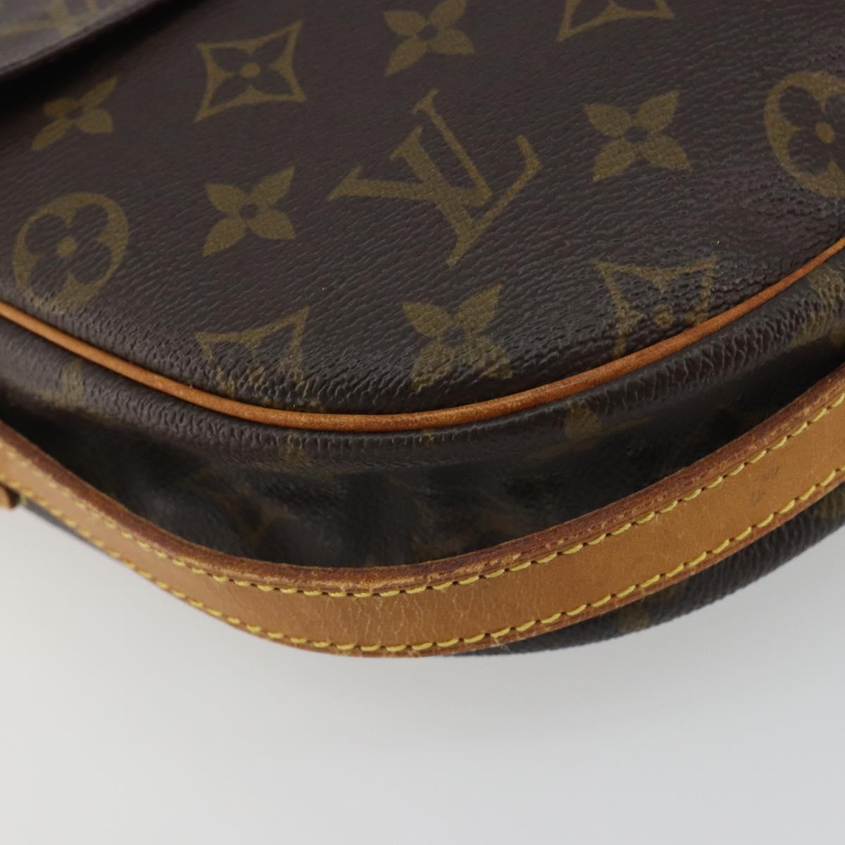 LOUIS VUITTON Monogram Jeune Fille GM Shoulder Bag M51225 LV Auth ep15352