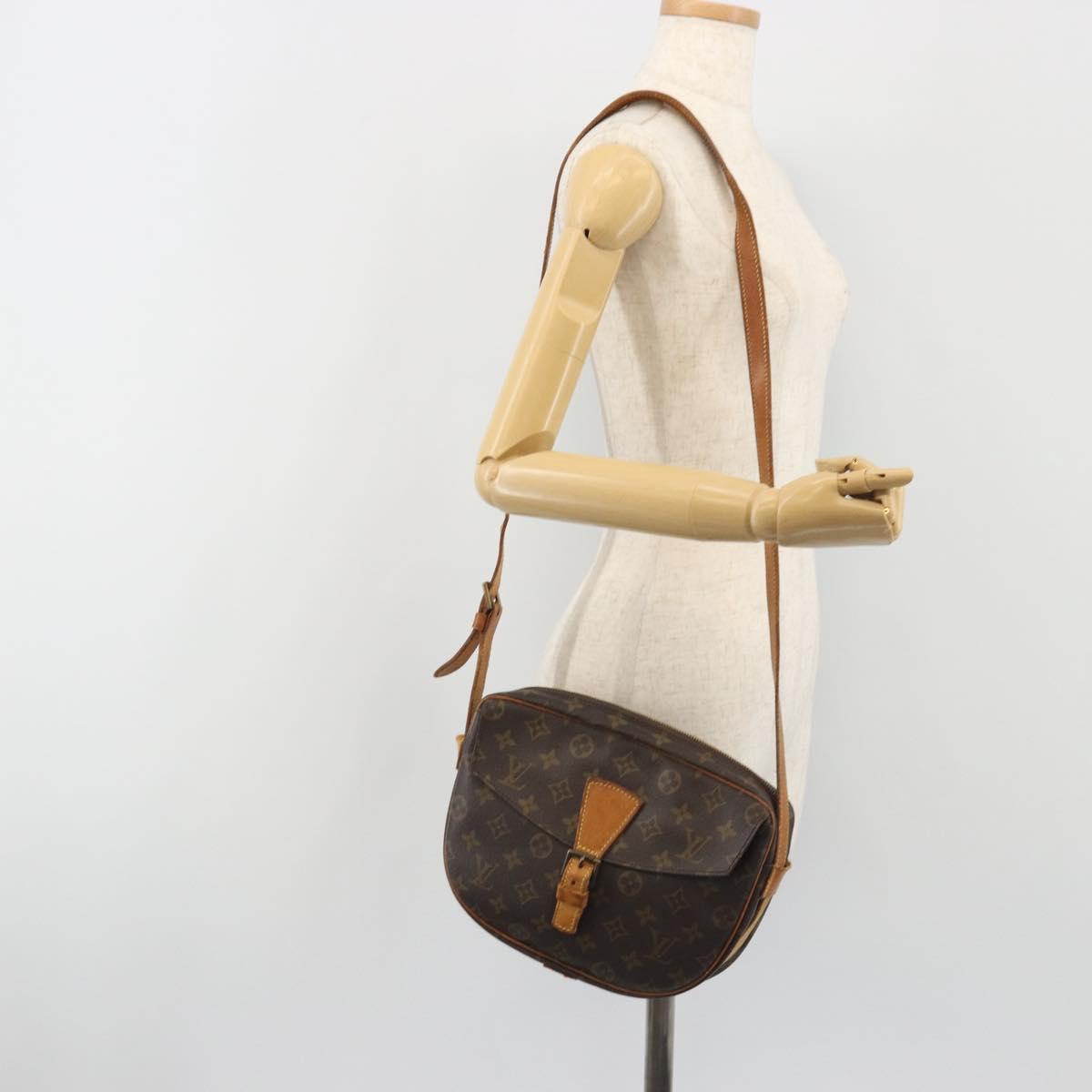LOUIS VUITTON Monogram Jeune Fille GM Shoulder Bag M51225 LV Auth ep15352
