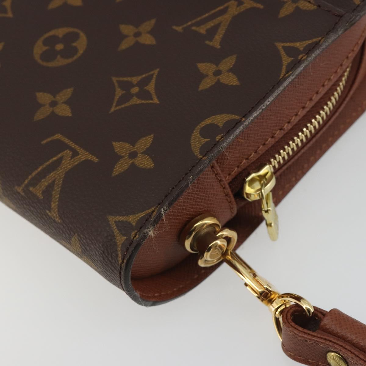 LOUIS VUITTON Monogram Orsay Clutch Bag M51790 LV Auth ep15353