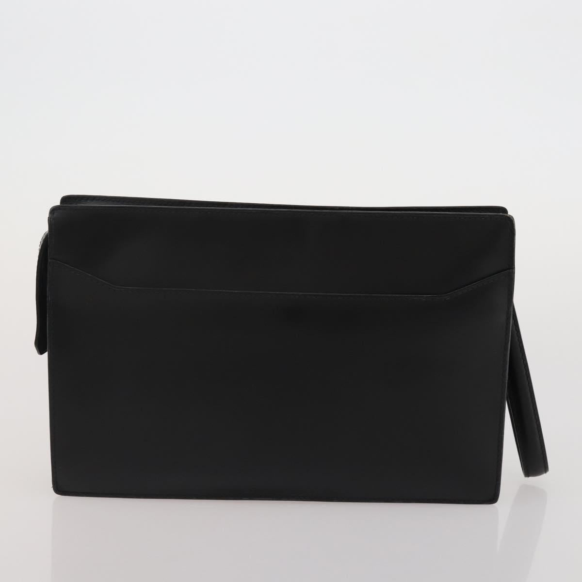 LOUIS VUITTON Gucci Cartier Pouch Hand Bag Leather PVC 3 Set Black Auth ep15365